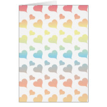 I Love You Card with Hearts