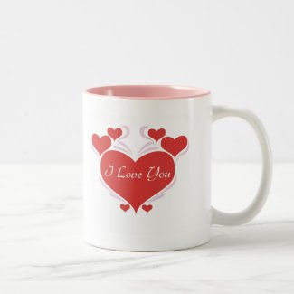 I Love You Cups mug