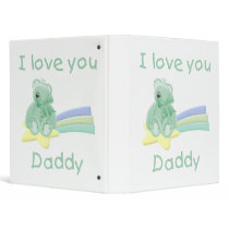 I Love You Daddy Vinyl Binders
