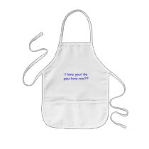I love you! do you love me?? aprons by sunsetrainbow I love you! do you love me?? aprons