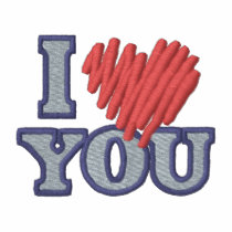 I Love You embroidered shirts by ZazzleEmbroidery I Love You embroidered shirts