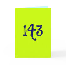 I love you forever! greeting card