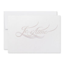 I Love You-French invitations