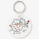 I Love You keychain