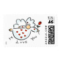 I Love You Giftware stamp