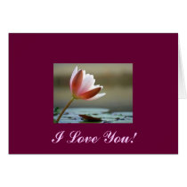 I Love You!-Greeting Card-Floral Design cards