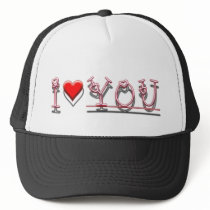 I Love You hats by alvinpyp I Love You hats
