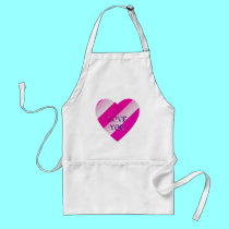 "I Love You" heart aprons by Artists4God "I Love You" heart aprons
