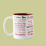 I Love You in 63 Languages Large Mug mugs