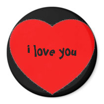 "i love you" in a heart magnets by rubymonkey "i love you" in a heart magnets