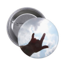 I LOVE YOU in Sign Language Pinback Button