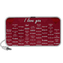 I Love You iPod Speaker