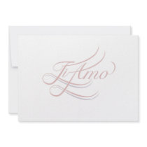 I Love You-Italian Invitations