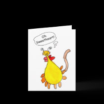 I love you just the way you are! - card cards