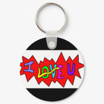 I Love You Key Chain keychains
