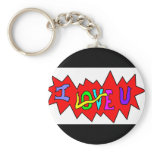 I Love You Key Chain