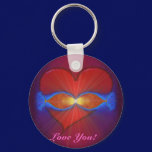 I Love You Keychain