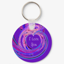 I Love You keychains by JenuArt I Love You keychains