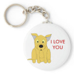 , I LOVE YOU KEYCHAIN