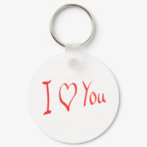 I Love You keychains by fullofNuts I Love You keychains