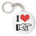I Love You Keychain