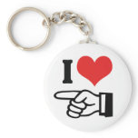 I Love You Keychain