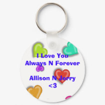 I Love You keychains by Oh7Chicka I Love You keychains