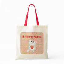 I Love You Kitty Book Bag by kidsonly I Love You Kitty Book Bag
