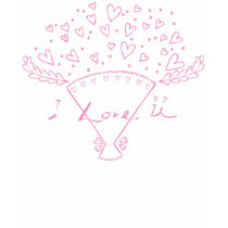 I Love You Ladies Twofer Sheer T-Shirt