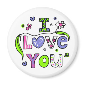 I Love You Magnet I Love You Magnet