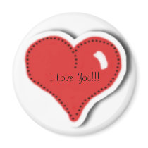 I Love You!!! magnets