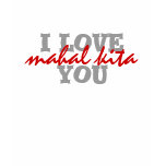 i love you, mahal kita t-shirts