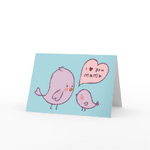 I Love You Mama Greeting Card