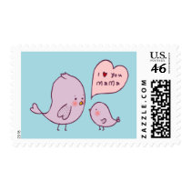 I Love You Mama stamps