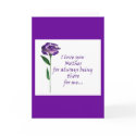 I love you Mom cards by myhome71 I love you Mom cards