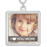 I Love You Mom - Custom Photo Custom Jewelry