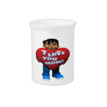 I Love You Mom Drink Pitchers