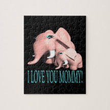 I Love You Mommy Jigsaw Puzzles