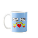 I love you more mugs