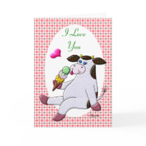 I Love You More Than Ice Cream Card