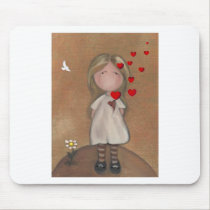 I LOVE YOU mousepads