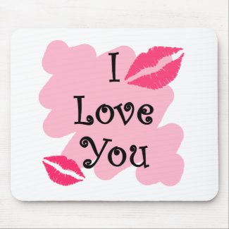 I love you mousepad