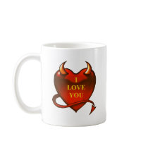 I LOVE YOU COFFEE MUG