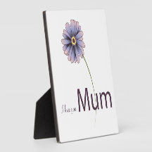 I Love You Mum Plaques