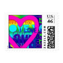 I Love You - n°2 stamps