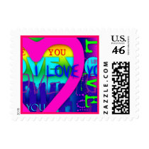 I Love You - n°3 postage