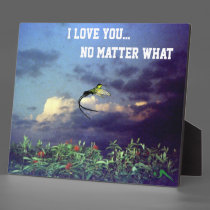 I Love You No Matter What plaque plaques