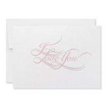 I Love You-Note Card Announcements