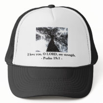 I love you, O LORD, hat