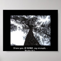 I love you, O LORD, poster